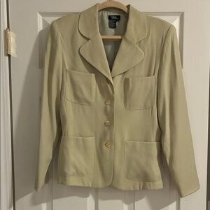 Chic Beige Women's Blazer